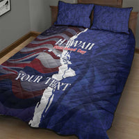 Personalized Hawaii Statehood Day Quilt Bed Set 66th Anniversary - Wonder Print Shop