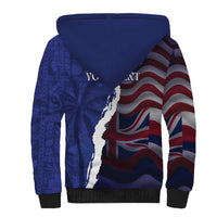 Personalized Hawaii Statehood Day Sherpa Hoodie 66th Anniversary - Wonder Print Shop