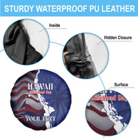 Personalized Hawaii Statehood Day Spare Tire Cover 66th Anniversary - Wonder Print Shop
