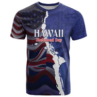 Personalized Hawaii Statehood Day T Shirt 66th Anniversary - Wonder Print Shop