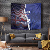 Personalized Hawaii Statehood Day Tapestry 66th Anniversary - Wonder Print Shop