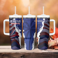 Personalized Hawaii Statehood Day Tumbler With Handle 66th Anniversary - Wonder Print Shop