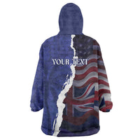 Personalized Hawaii Statehood Day Wearable Blanket Hoodie 66th Anniversary - Wonder Print Shop