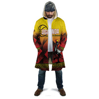 Uganda Basketball Custom Cloak Come On Silverbacks African Pattern - Wonder Print Shop