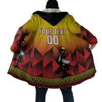 Uganda Basketball Custom Cloak Come On Silverbacks African Pattern - Wonder Print Shop