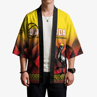 Uganda Basketball Custom Kimono Come On Silverbacks African Pattern - Wonder Print Shop