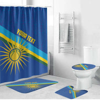 Rwanda Basketball Custom Bathroom Set Go Champions Imigongo Folk Pattern - Wonder Print Shop