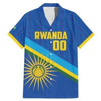 Rwanda Basketball Custom Family Matching Mermaid Dress and Hawaiian Shirt Go Champions Imigongo Folk Pattern - Wonder Print Shop