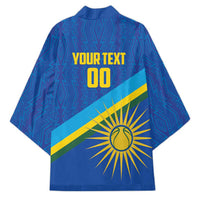 Rwanda Basketball Custom Kimono Go Champions Imigongo Folk Pattern - Wonder Print Shop