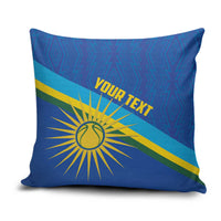 Rwanda Basketball Custom Pillow Cover Go Champions Imigongo Folk Pattern - Wonder Print Shop