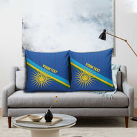 Rwanda Basketball Custom Pillow Cover Go Champions Imigongo Folk Pattern - Wonder Print Shop