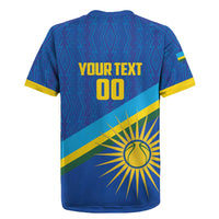 Rwanda Basketball Custom Rugby Jersey Go Champions Imigongo Folk Pattern - Wonder Print Shop
