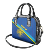 Rwanda Basketball Custom Shoulder Handbag Go Champions Imigongo Folk Pattern - Wonder Print Shop
