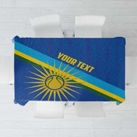 Rwanda Basketball Custom Tablecloth Go Champions Imigongo Folk Pattern - Wonder Print Shop