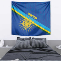 Rwanda Basketball Custom Tapestry Go Champions Imigongo Folk Pattern - Wonder Print Shop
