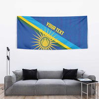Rwanda Basketball Custom Tapestry Go Champions Imigongo Folk Pattern - Wonder Print Shop