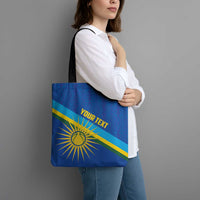 Rwanda Basketball Custom Tote Bag Go Champions Imigongo Folk Pattern - Wonder Print Shop