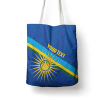 Rwanda Basketball Custom Tote Bag Go Champions Imigongo Folk Pattern - Wonder Print Shop