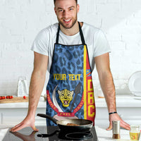 DR Congo Basketball Custom Apron Come On Leopards Skin Pattern - Wonder Print Shop