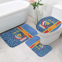 DR Congo Basketball Custom Bathroom Set Come On Leopards Skin Pattern - Wonder Print Shop