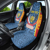DR Congo Basketball Custom Car Seat Cover Come On Leopards Skin Pattern - Wonder Print Shop