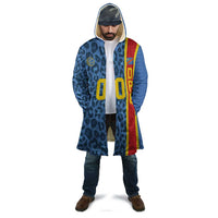DR Congo Basketball Custom Cloak Come On Leopards Skin Pattern - Wonder Print Shop