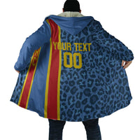 DR Congo Basketball Custom Cloak Come On Leopards Skin Pattern - Wonder Print Shop
