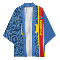 DR Congo Basketball Custom Kimono Come On Leopards Skin Pattern - Wonder Print Shop