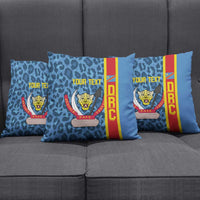 DR Congo Basketball Custom Pillow Cover Come On Leopards Skin Pattern - Wonder Print Shop