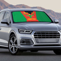 Madagascar Basketball Custom Auto Sun Shade Come On Angel Manzano - Wonder Print Shop