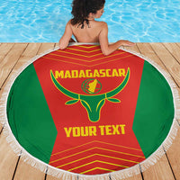 Madagascar Basketball Custom Beach Blanket Come On Angel Manzano - Wonder Print Shop
