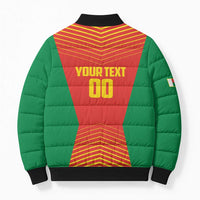 Madagascar Basketball Custom Bomber Puffer Jacket Come On Angel Manzano - Wonder Print Shop