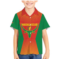 Madagascar Basketball Custom Family Matching Mermaid Dress and Hawaiian Shirt Come On Angel Manzano - Wonder Print Shop