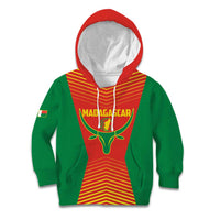 Madagascar Basketball Custom Kid Hoodie Come On Angel Manzano - Wonder Print Shop