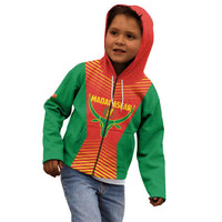 Madagascar Basketball Custom Kid Hoodie Come On Angel Manzano - Wonder Print Shop