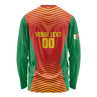 Madagascar Basketball Custom Long Sleeve Shirt Come On Angel Manzano - Wonder Print Shop