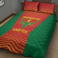 Madagascar Basketball Custom Quilt Bed Set Come On Angel Manzano - Wonder Print Shop