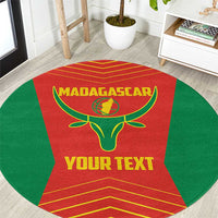 Madagascar Basketball Custom Round Carpet Come On Angel Manzano - Wonder Print Shop