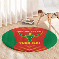Madagascar Basketball Custom Round Carpet Come On Angel Manzano - Wonder Print Shop