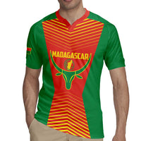 Madagascar Basketball Custom Rugby Jersey Come On Angel Manzano - Wonder Print Shop