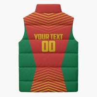 Madagascar Basketball Custom Sleeveless Puffer Jacket Come On Angel Manzano - Wonder Print Shop