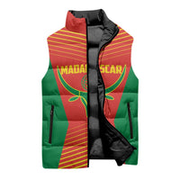 Madagascar Basketball Custom Sleeveless Puffer Jacket Come On Angel Manzano - Wonder Print Shop