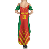 Madagascar Basketball Custom Summer Maxi Dress Come On Angel Manzano - Wonder Print Shop