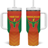 Madagascar Basketball Custom Tumbler With Handle Come On Angel Manzano - Wonder Print Shop