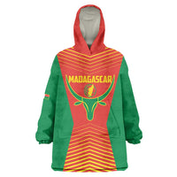 Madagascar Basketball Custom Wearable Blanket Hoodie Come On Angel Manzano - Wonder Print Shop