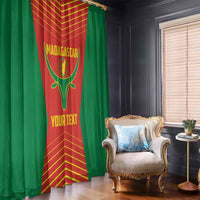Madagascar Basketball Custom Window Curtain Come On Angel Manzano - Wonder Print Shop