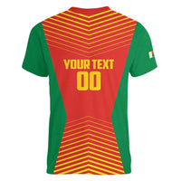 Madagascar Basketball Custom Women V-Neck T-Shirt Come On Angel Manzano - Wonder Print Shop