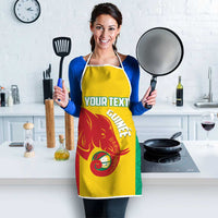 Guinea Basketball Custom Apron Syli Nationale African Pattern - Wonder Print Shop