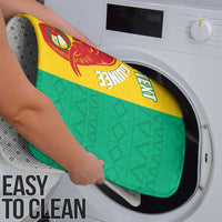 Guinea Basketball Custom Bathroom Set Syli Nationale African Pattern - Wonder Print Shop