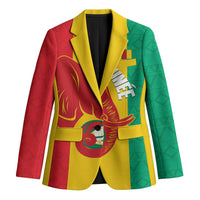 Guinea Basketball Custom Blazer Syli Nationale African Pattern - Wonder Print Shop